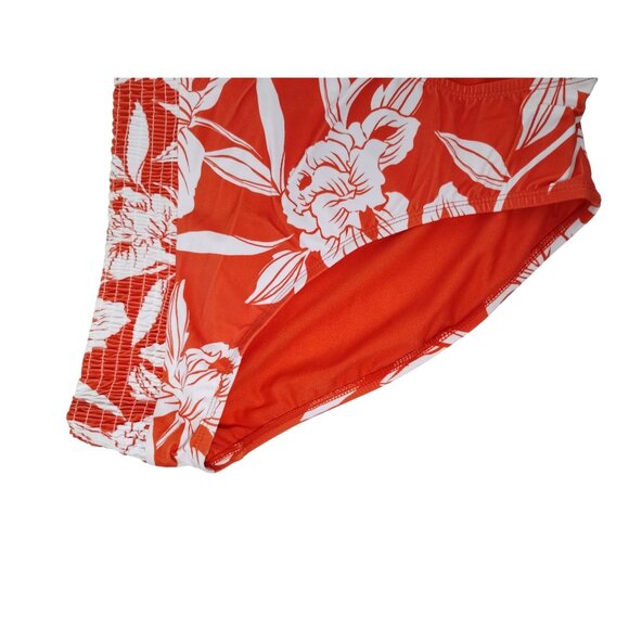 Time and Tru Womens 2X Mid Rise Sandy Blooms Bikini bottoms - Picture 2 of 5